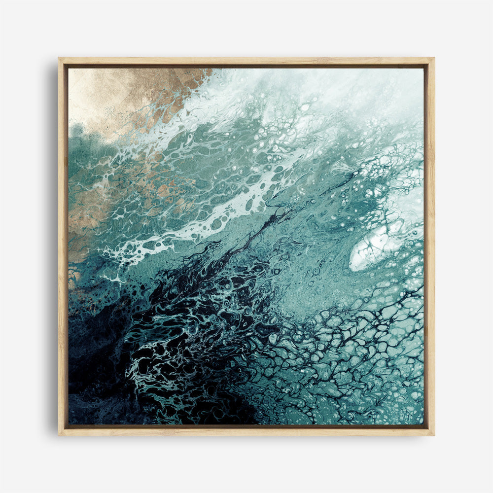 Shop Aveta (Square) Canvas Print a painted abstract themed framed canvas wall art print from The Print Emporium artwork collection - Buy Australian made fine art painting style stretched canvas prints for the home and your interior decor space, TPE-PC-HB008-CA-40X40-NF