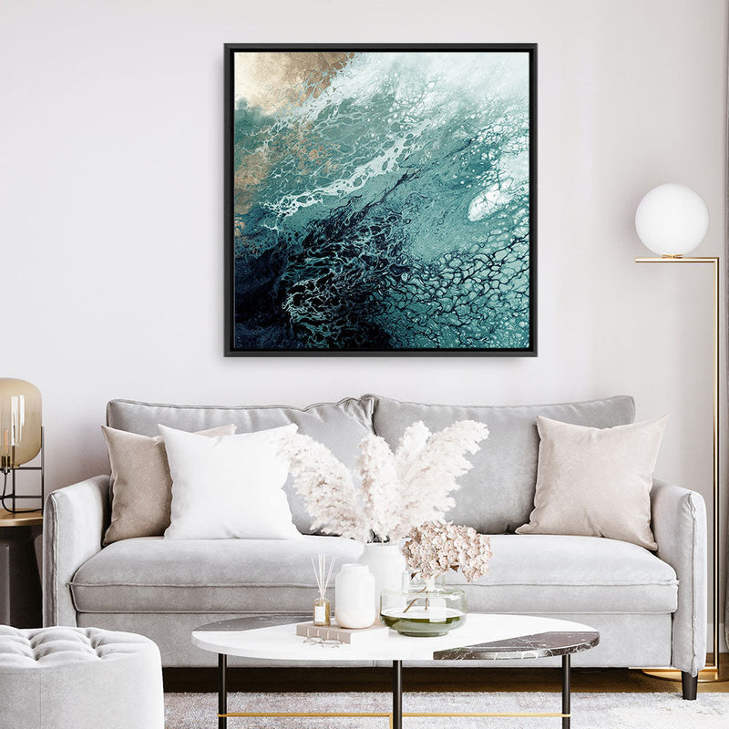 Shop Aveta (Square) Canvas Print a painted abstract themed framed canvas wall art print from The Print Emporium artwork collection - Buy Australian made fine art painting style stretched canvas prints for the home and your interior decor space, TPE-PC-HB008-CA-40X40-NF