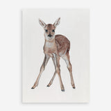 Shop Baby Deer Art Print a painted adorable baby nursery animal themed wall art print from The Print Emporium wall artwork collection - Buy Australian made fine art painting style poster and framed prints for the home and your interior decor room, TPE-200-AP