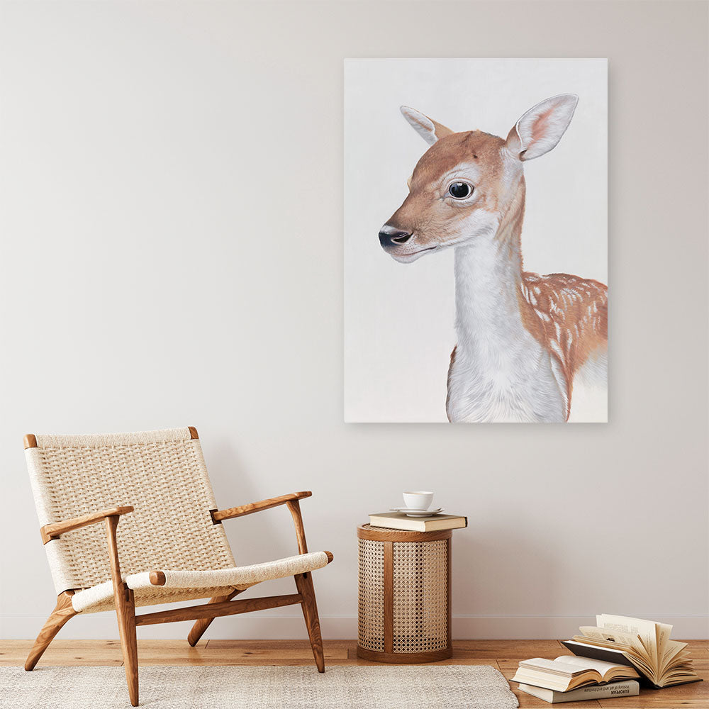 Buy Baby Deer II Canvas Print The Print Emporium Store