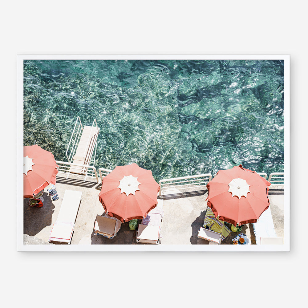 Shop Bagno Marino Archi From Above Photo Art Print a coastal themed photography wall art print from The Print Emporium wall artwork collection - Buy Australian made fine art poster and framed prints for the home and your interior decor, TPE-1219-AP