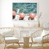 Shop Bagno Marino Archi From Above Photo Art Print a coastal themed photography wall art print from The Print Emporium wall artwork collection - Buy Australian made fine art poster and framed prints for the home and your interior decor, TPE-1219-AP