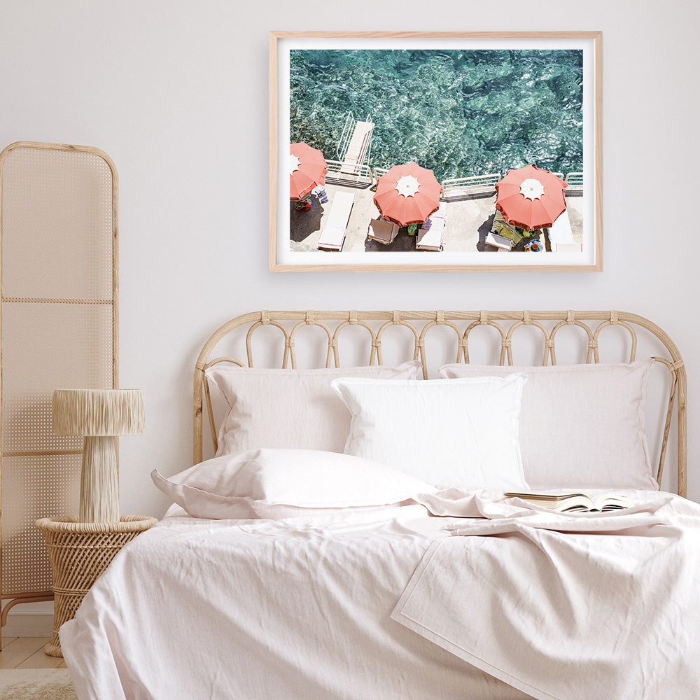 Shop Bagno Marino Archi From Above Photo Art Print a coastal themed photography wall art print from The Print Emporium wall artwork collection - Buy Australian made fine art poster and framed prints for the home and your interior decor, TPE-1219-AP