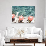 Shop Bagno Marino Archi From Above Photo Canvas Print a coastal themed photography framed stretched canvas print from The Print Emporium wall artwork collection - Buy Australian made prints for the home and your interior decor space, TPE-1219-CA-35X46-NF