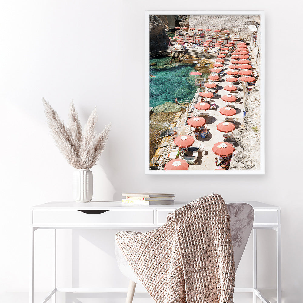 Shop Bagno Marino Archi I Photo Art Print a coastal themed photography wall art print from The Print Emporium wall artwork collection - Buy Australian made fine art poster and framed prints for the home and your interior decor, TPE-1209-AP