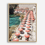 Shop Bagno Marino Archi I Photo Canvas Print a coastal themed photography framed stretched canvas print from The Print Emporium wall artwork collection - Buy Australian made prints for the home and your interior decor space, TPE-1209-CA-35X46-NF