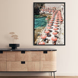 Shop Bagno Marino Archi I Photo Canvas Print a coastal themed photography framed stretched canvas print from The Print Emporium wall artwork collection - Buy Australian made prints for the home and your interior decor space, TPE-1209-CA-35X46-NF