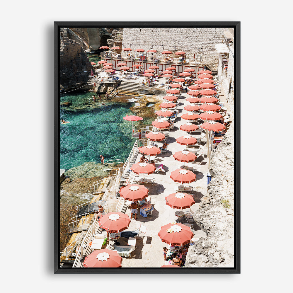Shop Bagno Marino Archi I Photo Canvas Print a coastal themed photography framed stretched canvas print from The Print Emporium wall artwork collection - Buy Australian made prints for the home and your interior decor space, TPE-1209-CA-35X46-NF