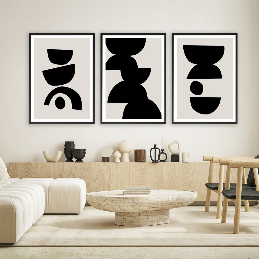 Shop Balance Together Art Print a painted abstract themed wall art print from The Print Emporium wall artwork collection - Buy Australian made fine art painting style poster and framed prints for the home and your interior decor room, TPE-PC-ET080-AP