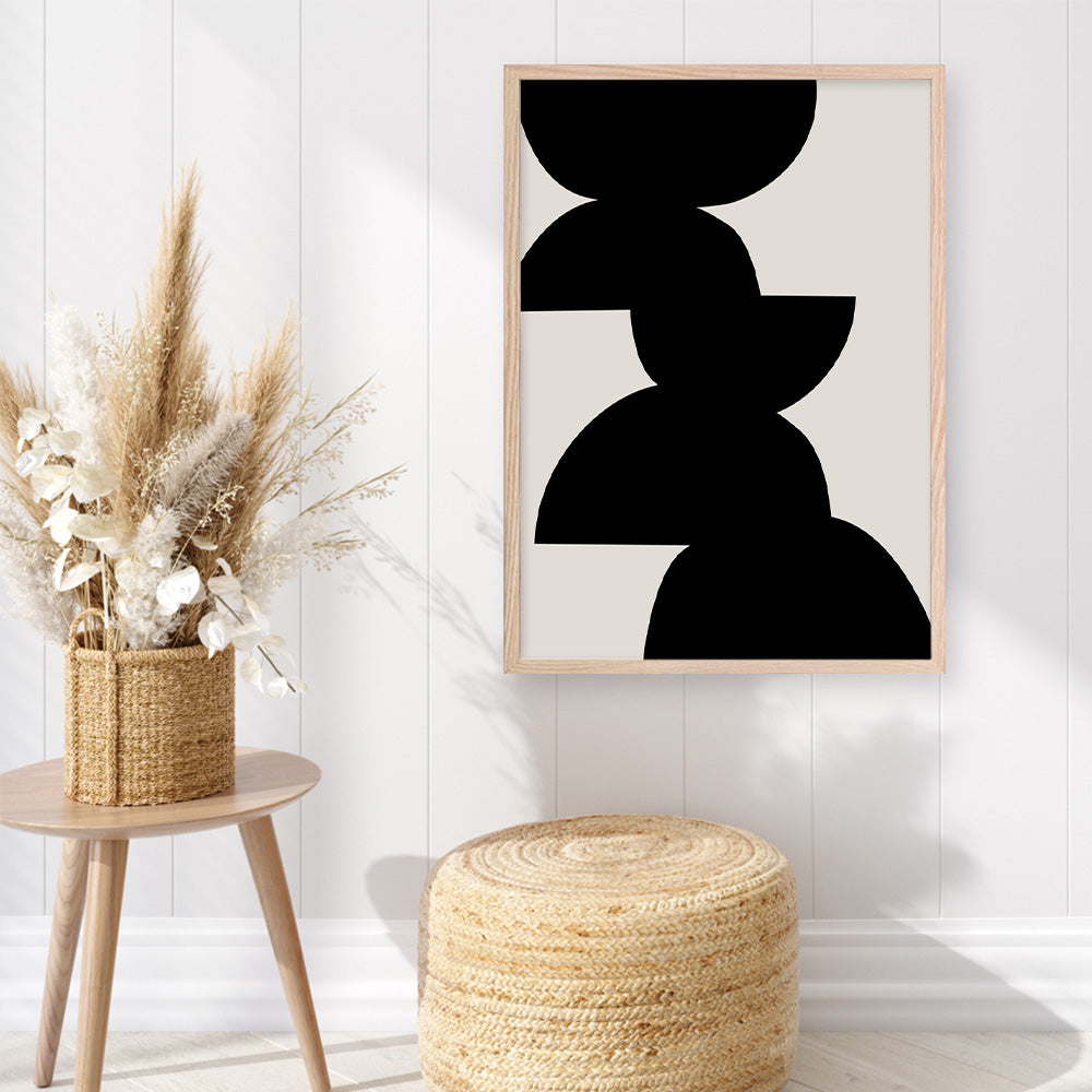 Shop Balance Together Art Print a painted abstract themed wall art print from The Print Emporium wall artwork collection - Buy Australian made fine art painting style poster and framed prints for the home and your interior decor room, TPE-PC-ET080-AP