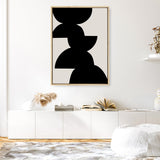 Shop Balance Together Canvas Print a painted abstract themed framed canvas wall art print from The Print Emporium artwork collection - Buy Australian made fine art painting style stretched canvas prints for the home and your interior decor space, TPE-PC-ET080-CA-35X46-NF