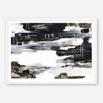 Shop Balancing Blue Art Print a painted abstract themed wall art print from The Print Emporium wall artwork collection - Buy Australian made fine art painting style poster and framed prints for the home and your interior decor room, TPE-PC-LE175-AP