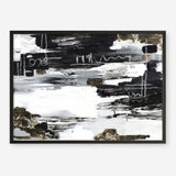 Shop Balancing Blue Art Print a painted abstract themed wall art print from The Print Emporium wall artwork collection - Buy Australian made fine art painting style poster and framed prints for the home and your interior decor room, TPE-PC-LE175-AP