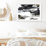 Shop Balancing Blue Art Print a painted abstract themed wall art print from The Print Emporium wall artwork collection - Buy Australian made fine art painting style poster and framed prints for the home and your interior decor room, TPE-PC-LE175-AP