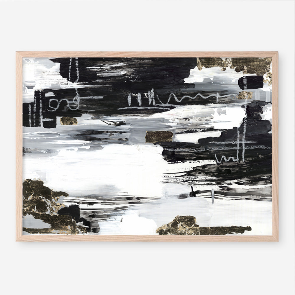 Shop Balancing Blue Art Print a painted abstract themed wall art print from The Print Emporium wall artwork collection - Buy Australian made fine art painting style poster and framed prints for the home and your interior decor room, TPE-PC-LE175-AP