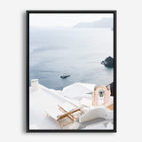 Shop Balcony With A View Photo Canvas Print a coastal themed photography framed stretched canvas print from The Print Emporium wall artwork collection - Buy Australian made prints for the home and your interior decor space, TPE-1349-CA-35X46-NF