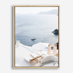 Shop Balcony With A View Photo Canvas Print a coastal themed photography framed stretched canvas print from The Print Emporium wall artwork collection - Buy Australian made prints for the home and your interior decor space, TPE-1349-CA-35X46-NF