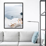 Shop Balcony With A View Photo Canvas Print a coastal themed photography framed stretched canvas print from The Print Emporium wall artwork collection - Buy Australian made prints for the home and your interior decor space, TPE-1349-CA-35X46-NF