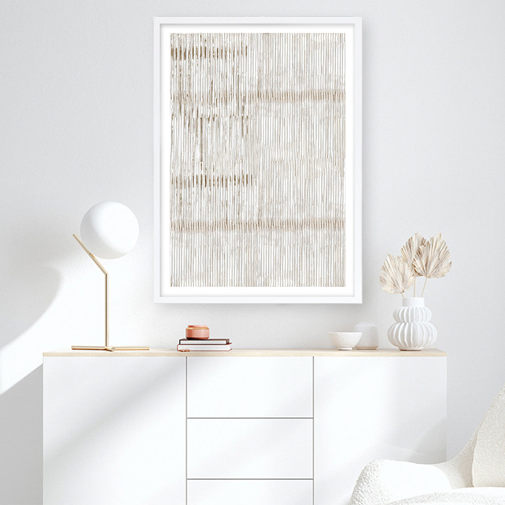Shop Bamboo Passing I Art Print a painted abstract themed wall art print from The Print Emporium wall artwork collection - Buy Australian made fine art painting style poster and framed prints for the home and your interior decor room, TPE-PC-RF427-AP