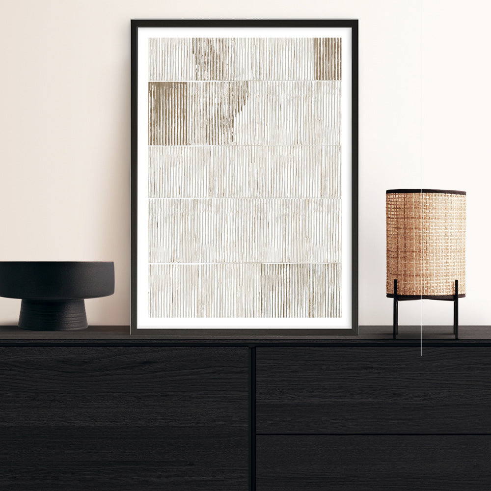 Shop Bamboo Passing II Art Print a painted abstract themed wall art print from The Print Emporium wall artwork collection - Buy Australian made fine art painting style poster and framed prints for the home and your interior decor room, TPE-PC-RF428-AP