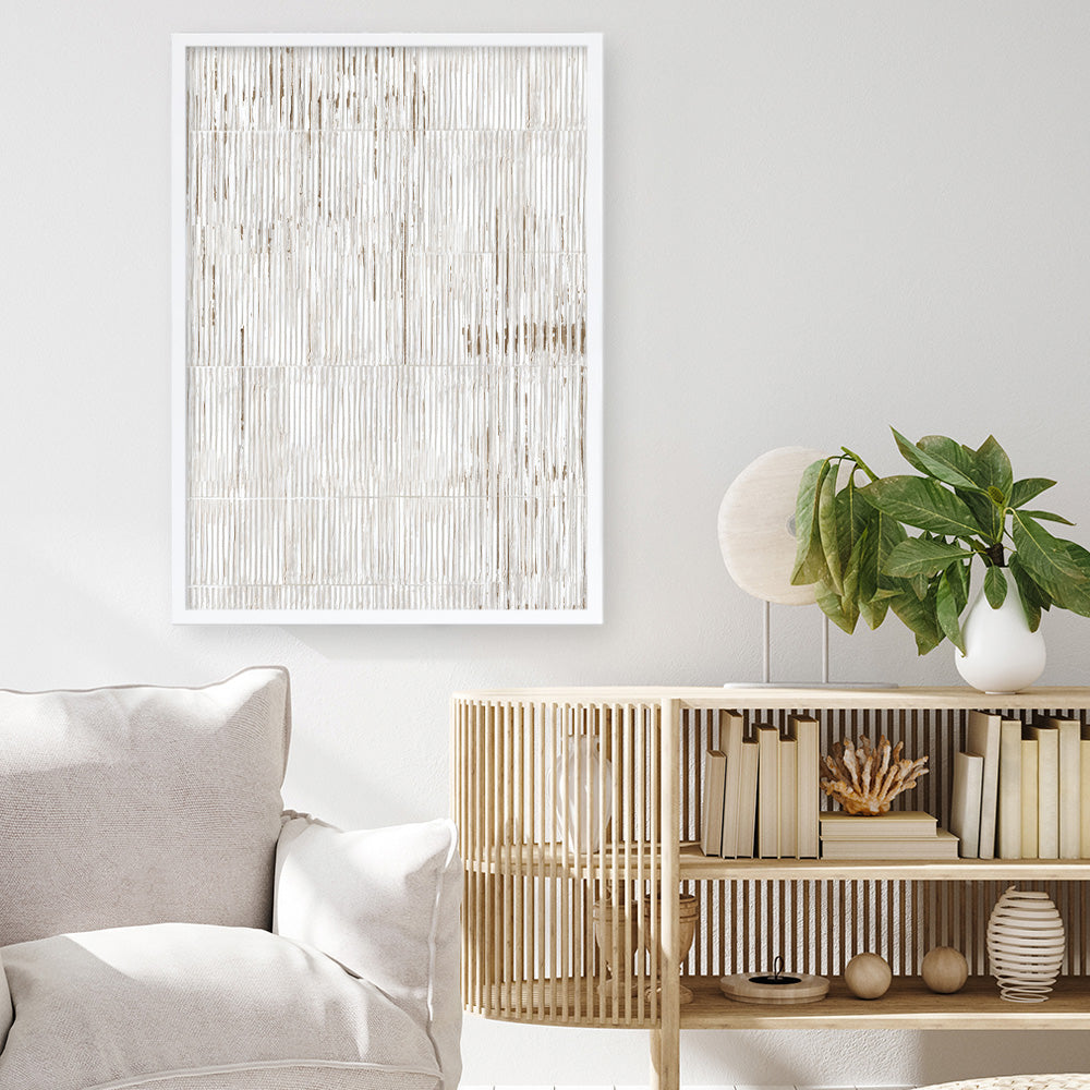 Shop Bamboo Passing III Art Print a painted abstract themed wall art print from The Print Emporium wall artwork collection - Buy Australian made fine art painting style poster and framed prints for the home and your interior decor room, TPE-PC-RF429-AP