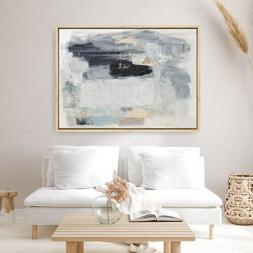 Shop Baroque Abstract II Canvas Print a painted abstract themed framed canvas wall art print from The Print Emporium artwork collection - Buy Australian made fine art painting style stretched canvas prints for the home and your interior decor space, TPE-PC-PG379-CA-35X46-NF