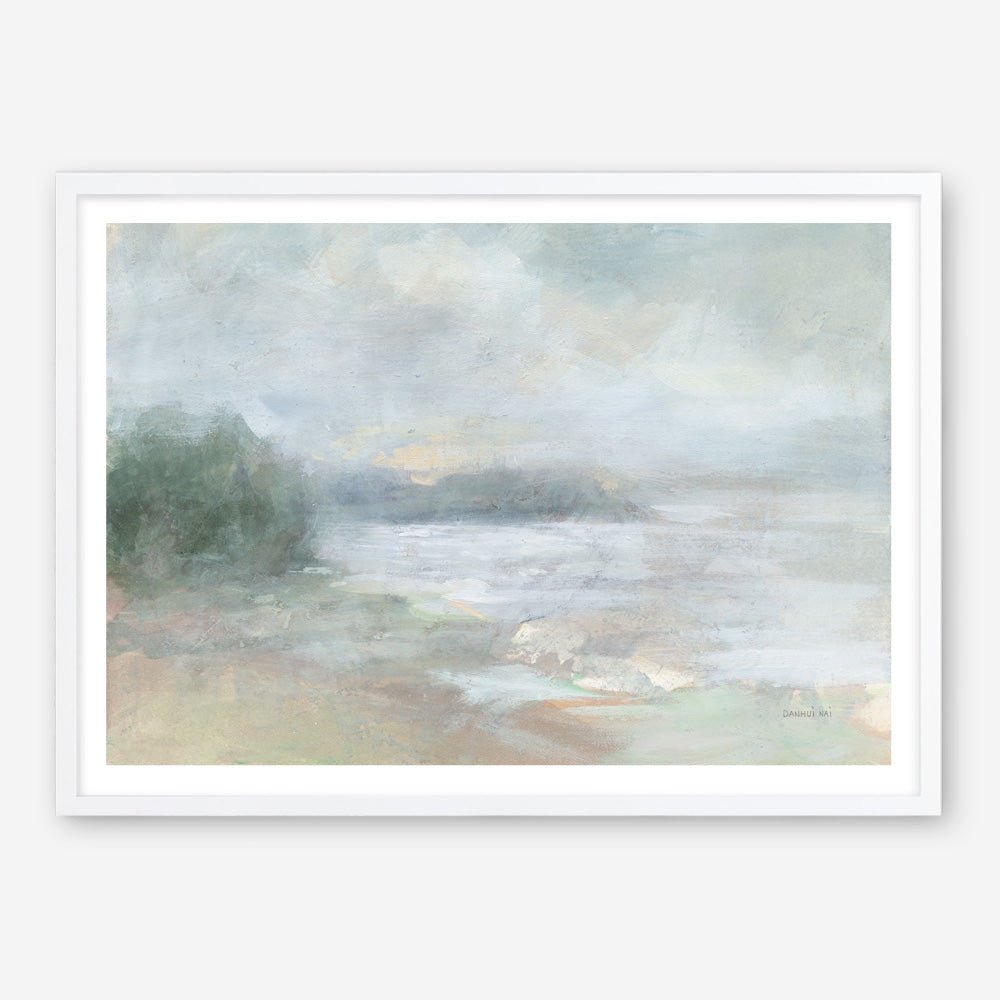 Shop Bay Fog Art Print a painted abstract themed wall art print from The Print Emporium wall artwork collection - Buy Australian made fine art painting style poster and framed prints for the home and your interior decor room, TPE-WA-74122-AP