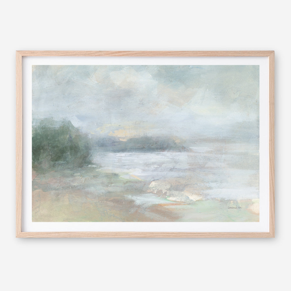 Shop Bay Fog Art Print a painted abstract themed wall art print from The Print Emporium wall artwork collection - Buy Australian made fine art painting style poster and framed prints for the home and your interior decor room, TPE-WA-74122-AP