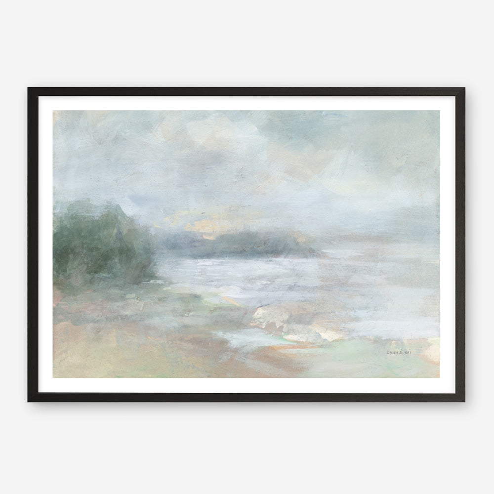 Shop Bay Fog Art Print a painted abstract themed wall art print from The Print Emporium wall artwork collection - Buy Australian made fine art painting style poster and framed prints for the home and your interior decor room, TPE-WA-74122-AP