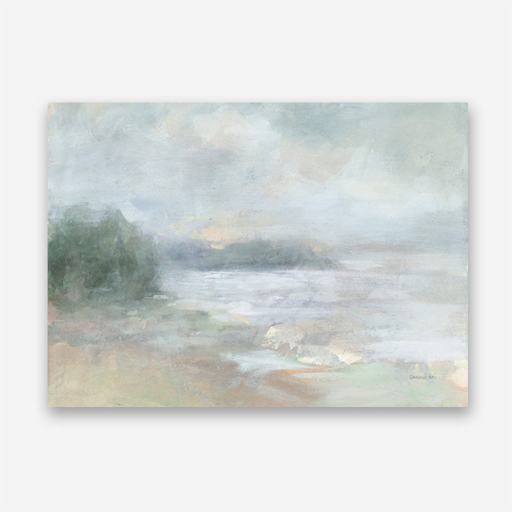 Shop Bay Fog Canvas Print a painted abstract themed framed canvas wall art print from The Print Emporium artwork collection - Buy Australian made fine art painting style stretched canvas prints for the home and your interior decor space, TPE-WA-74122-CA-35X46-NF