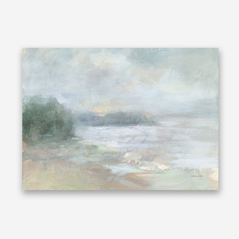 Shop Bay Fog Canvas Print a painted abstract themed framed canvas wall art print from The Print Emporium artwork collection - Buy Australian made fine art painting style stretched canvas prints for the home and your interior decor space, TPE-WA-74122-CA-35X46-NF