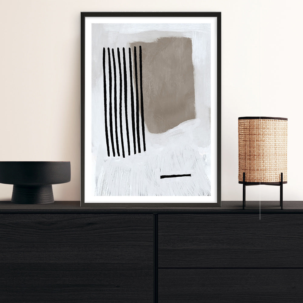 Shop Be There Art Print a painted abstract themed wall art print from The Print Emporium wall artwork collection - Buy Australian made fine art painting style poster and framed prints for the home and your interior decor room, TPE-DH-008-AP