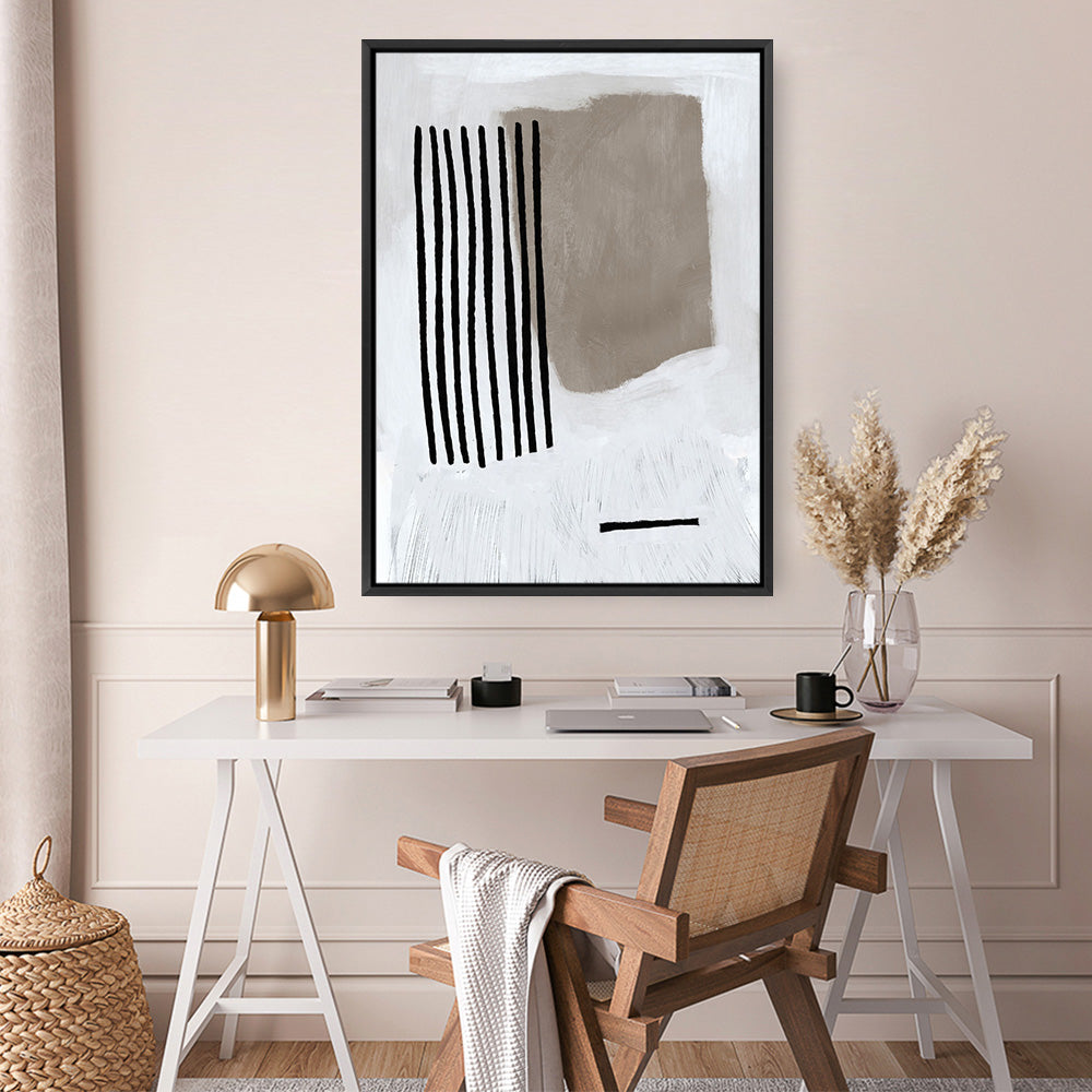 Shop Be There Canvas Print a painted abstract themed framed canvas wall art print from The Print Emporium artwork collection - Buy Australian made fine art painting style stretched canvas prints for the home and your interior decor space, TPE-DH-008-CA-35X46-NF