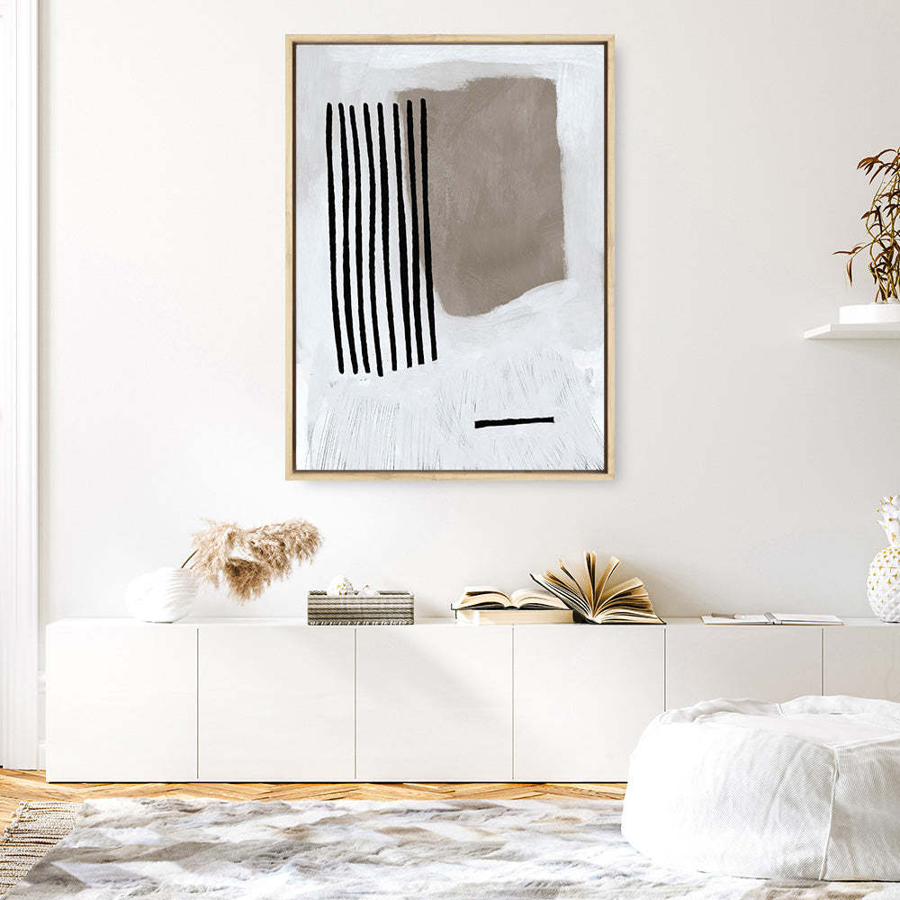 Shop Be There Canvas Print a painted abstract themed framed canvas wall art print from The Print Emporium artwork collection - Buy Australian made fine art painting style stretched canvas prints for the home and your interior decor space, TPE-DH-008-CA-35X46-NF