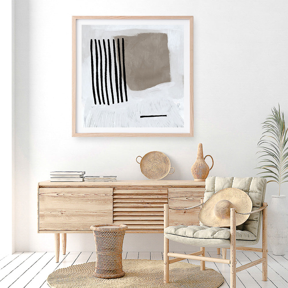 Shop Be There (Square) Art Print a painted abstract themed wall art print from The Print Emporium wall artwork collection - Buy Australian made fine art painting style poster and framed prints for the home and your interior decor room, TPE-DH-238-AP