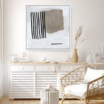 Shop Be There (Square) Canvas Print a painted abstract themed framed canvas wall art print from The Print Emporium artwork collection - Buy Australian made fine art painting style stretched canvas prints for the home and your interior decor space, TPE-DH-238-CA-40X40-NF