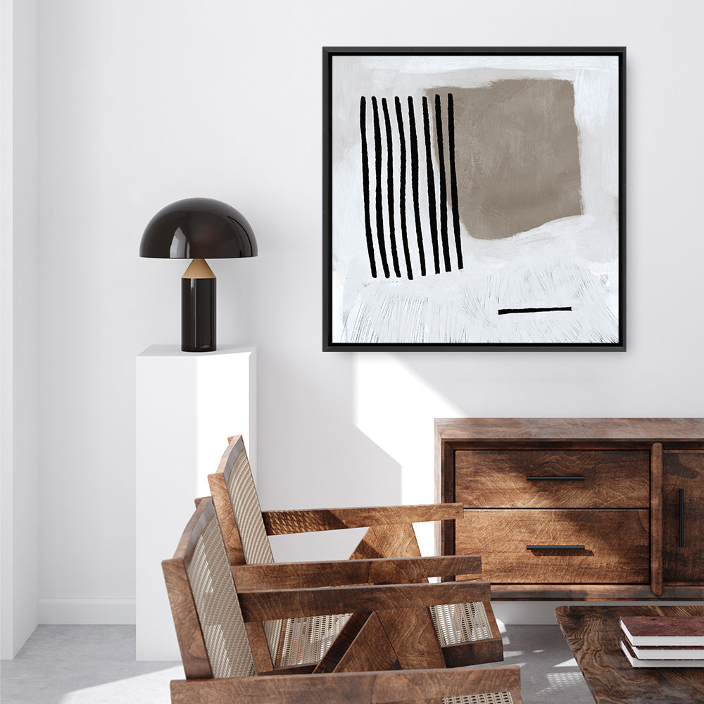 Shop Be There (Square) Canvas Print a painted abstract themed framed canvas wall art print from The Print Emporium artwork collection - Buy Australian made fine art painting style stretched canvas prints for the home and your interior decor space, TPE-DH-238-CA-40X40-NF