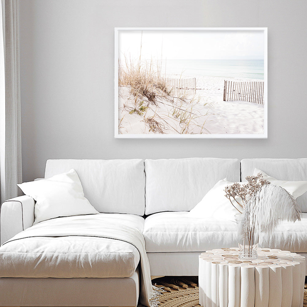 Shop Beach Access Photo Art Print a coastal themed photography wall art print from The Print Emporium wall artwork collection - Buy Australian made fine art poster and framed prints for the home and your interior decor, TPE-1230-AP