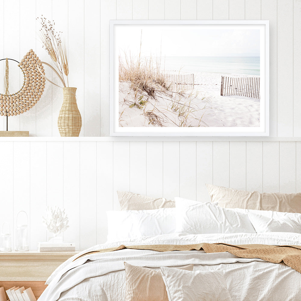 Shop Beach Access Photo Art Print a coastal themed photography wall art print from The Print Emporium wall artwork collection - Buy Australian made fine art poster and framed prints for the home and your interior decor, TPE-1230-AP