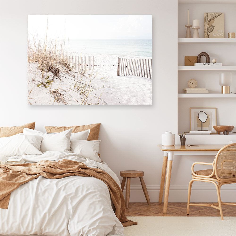 Shop Beach Access Photo Canvas Print a coastal themed photography framed stretched canvas print from The Print Emporium wall artwork collection - Buy Australian made prints for the home and your interior decor space, TPE-1230-CA-35X46-NF