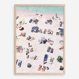 Shop Beach Bathers Art Print a coastal themed painted wall art print from The Print Emporium wall artwork collection - Buy Australian made fine art painting style poster and framed prints for the home and your interior decor room, TPE-327-AP