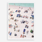 Shop Beach Bathers Art Print a coastal themed painted wall art print from The Print Emporium wall artwork collection - Buy Australian made fine art painting style poster and framed prints for the home and your interior decor room, TPE-327-AP