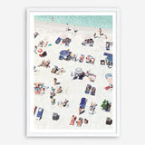 Shop Beach Bathers II Art Print a coastal themed painted wall art print from The Print Emporium wall artwork collection - Buy Australian made fine art painting style poster and framed prints for the home and your interior decor room, TPE-648-AP