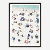 Shop Beach Bathers II Art Print a coastal themed painted wall art print from The Print Emporium wall artwork collection - Buy Australian made fine art painting style poster and framed prints for the home and your interior decor room, TPE-648-AP