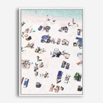 Shop Beach Bathers II Canvas Print a coastal themed painted framed canvas wall art print from The Print Emporium artwork collection - Buy Australian made fine art painting style stretched canvas prints for the home and your interior decor space, TPE-648-CA-35X46-NF