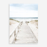 Shop Beach Bridge Photo Art Print a coastal themed photography wall art print from The Print Emporium wall artwork collection - Buy Australian made fine art poster and framed prints for the home and your interior decor, TPE-1187-AP