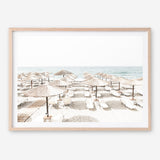 Shop Beach Parasols Photo Art Print a coastal themed photography wall art print from The Print Emporium wall artwork collection - Buy Australian made fine art poster and framed prints for the home and your interior decor, TPE-1229-AP