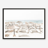 Shop Beach Parasols Photo Art Print a coastal themed photography wall art print from The Print Emporium wall artwork collection - Buy Australian made fine art poster and framed prints for the home and your interior decor, TPE-1229-AP