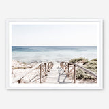Shop Beach Path I Photo Art Print a coastal themed photography wall art print from The Print Emporium wall artwork collection - Buy Australian made fine art poster and framed prints for the home and your interior decor, TPE-1243-AP