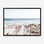 Shop Beach Path I Photo Canvas Print a coastal themed photography framed stretched canvas print from The Print Emporium wall artwork collection - Buy Australian made prints for the home and your interior decor space, TPE-1243-CA-35X46-NF